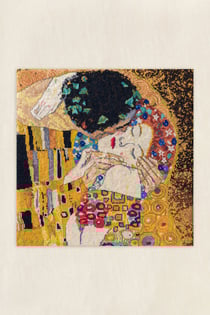 Kit Broderie Point de Croix Le Baiser Klimt