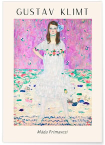 Affiche Gustav Klimt « Mâda Primavesi» | A3 : 29,7x42cm