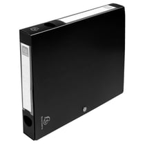 Boite de classement à pression Dos 40mm polypropylène 7/10e Opaque - A4 - Noir - x 10 - Exacompta