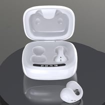 Ecouteurs Bluetooth Sans Fil Réduction De Bruit Conduction Osseuse Blanc Blanc YONIS