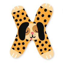 Lettre X Michelle Carlslund - Vilac