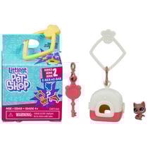 Littlest petshop collection surprise série 2 : chaton n° 2-b30 + habitat + accessoire - hasbro - e2875