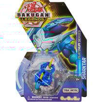 Bakugan légends : sharktar avec carte - boule bleue - platinum séries - saison 4 - spin master 20140217
