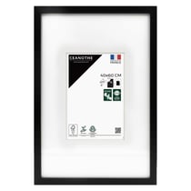 Cadre photo Wild noir 40x60 cm avec passe-partout 20x30 cm