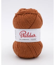 Pelote de laine d'Agneau à tricoter Phil Lambswool - Phildar Terre Battue