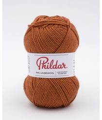 Pelote de laine d'Agneau à tricoter Phil Lambswool - Phildar Terre Battue