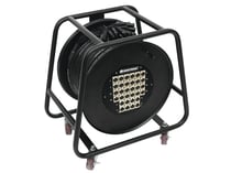 OMNITRONIC Boitier de scène multiconducteur 24/8 enrouleur de câble 30m