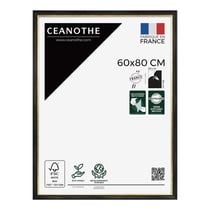 Cadre photo Pandore noir doré 60x80 cm