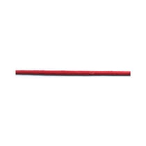 Bobine 50m lacet aspect cuir 2mm rouge