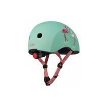 Casque Micro Flamingo avec boucle magnétique et lumière LED intégrée – Taille S