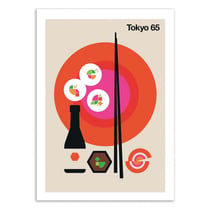 Affiche 30x40 cm - Tokyo 65 - Bo Lundberg