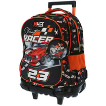Sac à dos à roulettes Must Street Racer 45 CM Trolley - Course de voiture