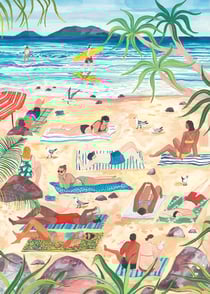 Journée à la Plage