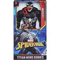 Figurine deluxe articulee : venom 30 cm - spider-man heros titan series - super heros - hasbro - f4984