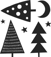 Matrices de découpe lune - Artemio