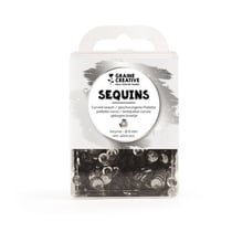 SEQUIN INCURVE ARGENT 1
