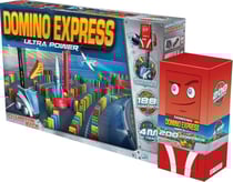 Domino express ultra power - 188 dominos + power dealer + 200 dominos - goliath - 921206 - jeu construction