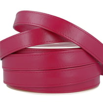 Bobine 10m Sangle simili cuir violet 25mm