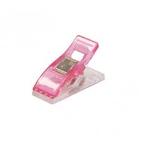 Lot 12 pinces à tissus patchwork Fuchsia 2,7x1cm