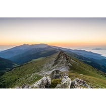Tableau sur toile pic du Canigou 45x65 cm