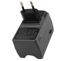 Avizar Chargeur pour Piles CR123 Rechargeables 4 Emplacements Noir