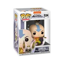 Avatar, le dernier maître de l'air - Figurine POP! Aang w/ Momo 9 cm