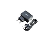 Avizar Pack Chargeur Secteur USB-A 5W et Câble Micro-USB 1m Noir