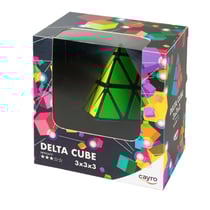 Delta cube pyramide casse tete - Mercier - Jaune