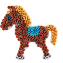 Hama - Plaques Poney dinosaure grenouille pour perles standard (Ø5 mm)