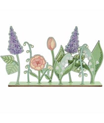 Kit Diamond Painting "Prairie de Printemps" - Rico Design Blanc