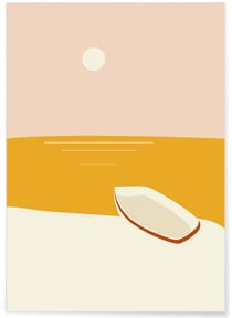 Affiche Abstract Landscape 3 | A3 : 29,7x42cm