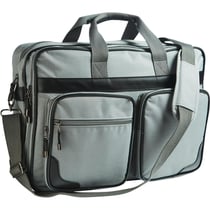 Sacoche pour ordinateur portable pc 17 pouces gris Cristo Urban