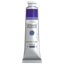Peinture à l'huile - Extra-fine - Violet outremer - 57 - Lefranc Bourgeois - 40ml