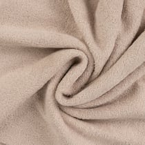 Tissu Eponge Bébé Bambou Tout doux Beige - Au mètre