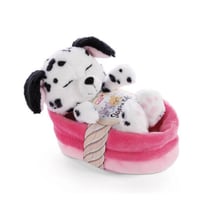 Peluche Dalmatien Endormi – Douce Figurine en Peluche de 12 cm - iggual