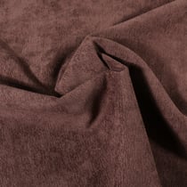 Tissu Velours milleraies uni Marron chocolat