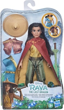 Poupée Raya Tenues D'aventurière - Raya Et Le Dernier Dragon - Hasbro