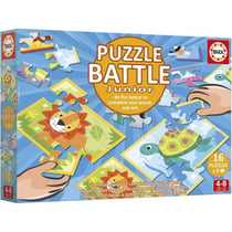 Puzzle 2D 9 pièces - Battle Jr Animals - EDUCA