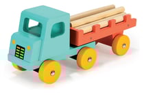 Camion De Bois Turquoise