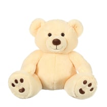 Peluche - Peluche Ours Patachon crème - 80 cm