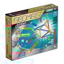 Geomag glitter - 30 pieces - jeu de construction magnetique - 531