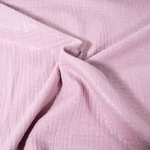 Tissu Double gaze Pailleté uni Lilas