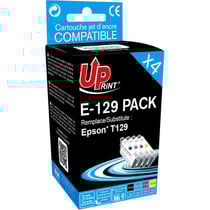 EPSON E129 pack de 4 cartouches compatibles T1295 UpPrint