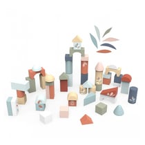 Speedy Monkey – 50 blocs boite a formes et construction - Beige