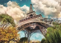 Puzzle 1000 pièces - Photo Odyssée : Tour Eiffel À Paris, France - Trefl