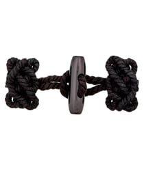 Brandebourg Prym 100 mm – Fermeture à coudre pour duffle-coat Noir