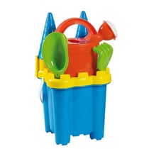 Set de plage chateau fort garni - androni - jeu de sable