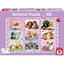 Puzzle Mes amis les bêtes 100 pcs - Schmidt Spiele
