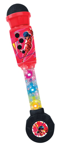 Microphone Miraculous avec tube lumineux et enceinte