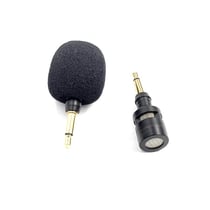Microphone Mini Mobile Unidirectionnel 3.5mm Pour Téléphones Tablettes et Plus YONIS